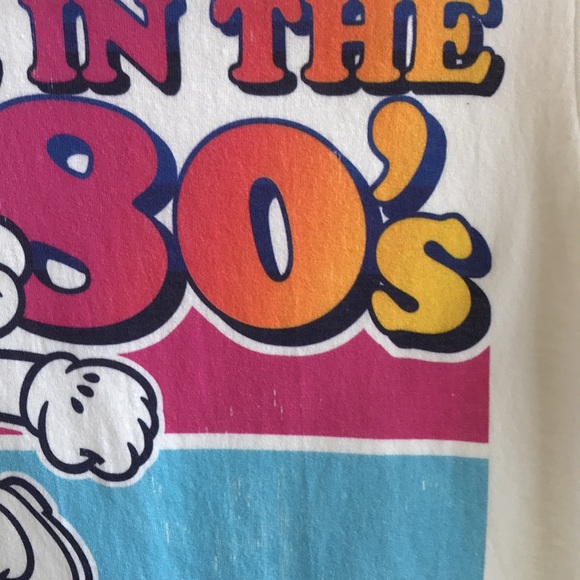 NWOT Nintendo Sz Small white Tee "Made in the 80s" Mario Brothers Graphic Tee - Picture 3 of 7